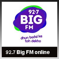 Online FM 92.7 Big Radio Live