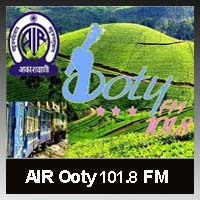 All India Radio AIR Ooty Fm Radio listen online - Fm Radio 101.8